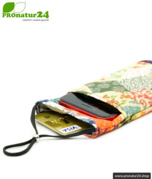 Handytasche eWall im Unikat Design FELIX.rose, XL