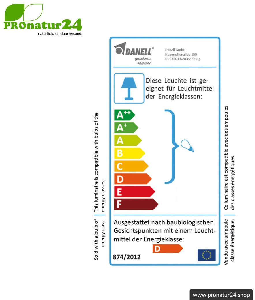 Geschirmte Tischleuchte in Zylinder Form mit Opalglas, 37cm hoch, Fuß aus Buchenholz, E27 Fassung, 40 Watt