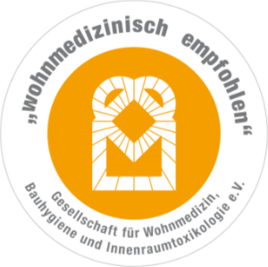 Siegel Wohnmedizinisch empfohlen Siegel Wohnmedizinisch empfohlen