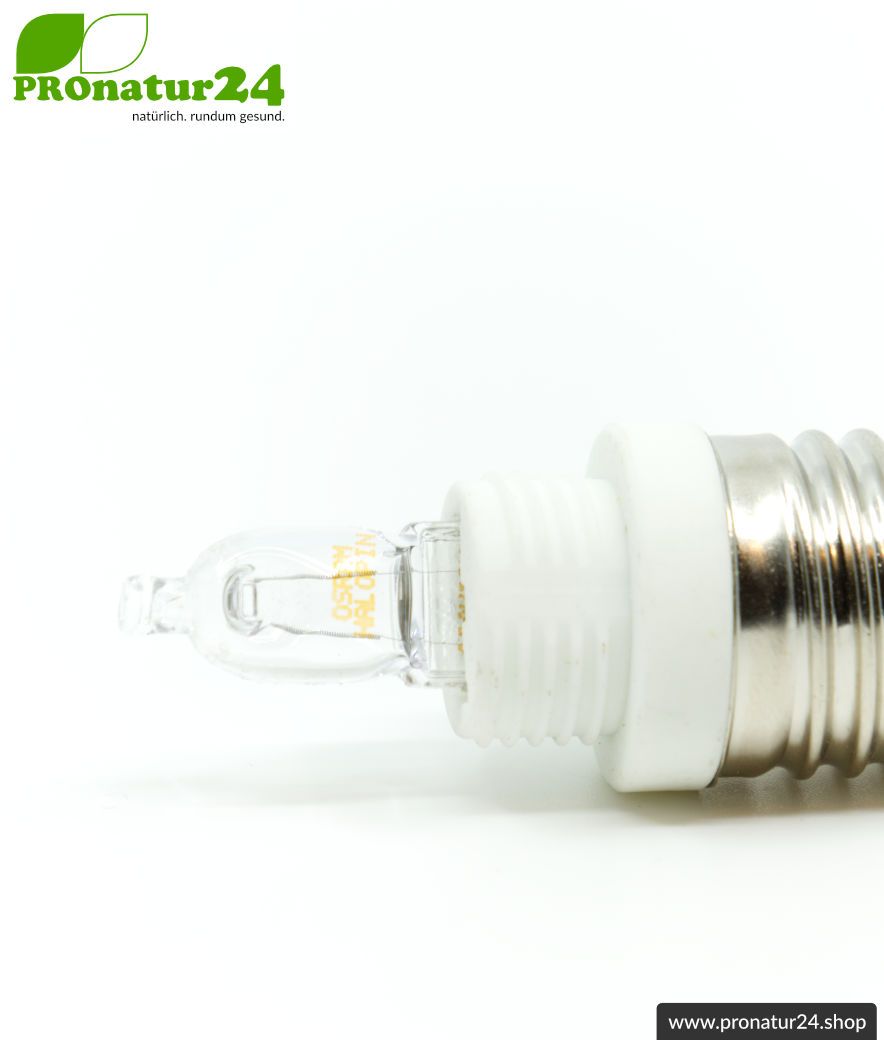 Halogen G9 Adapter auf E27 Sockel