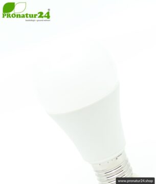 LED Lampe Vollspektrum DuoLight. Natur-nah flimmerfreies Licht mit 12 Watt (wie 100 Watt). 5200 K, 4000 K + 2900 K. 1000 Lumen. E27.
