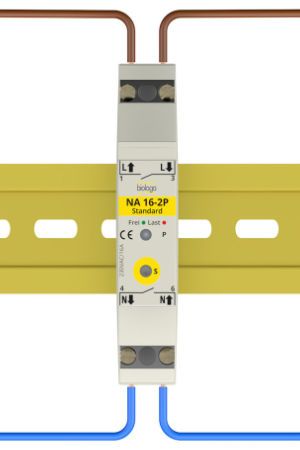 biologa Netzfreischalter NA 16-2P Standard mit zweipoliger Abschaltung. Inklusive Grundlastelement und LED Kontrollleuchte. biologa Netzfreischalter NA 16-2P Standard mit zweipoliger Abschaltung. Inklusive Grundlastelement und LED Kontrollleuchte.