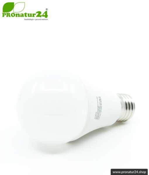 LED Vollspektrum Tageslichtlampe 3step. Natur-nah flimmerfreies Licht mit 12 Watt. Dimmbar ohne Dimmer: Hell wie 100 W, 50 W oder 15 Watt. 5200 Kelvin. E27.
