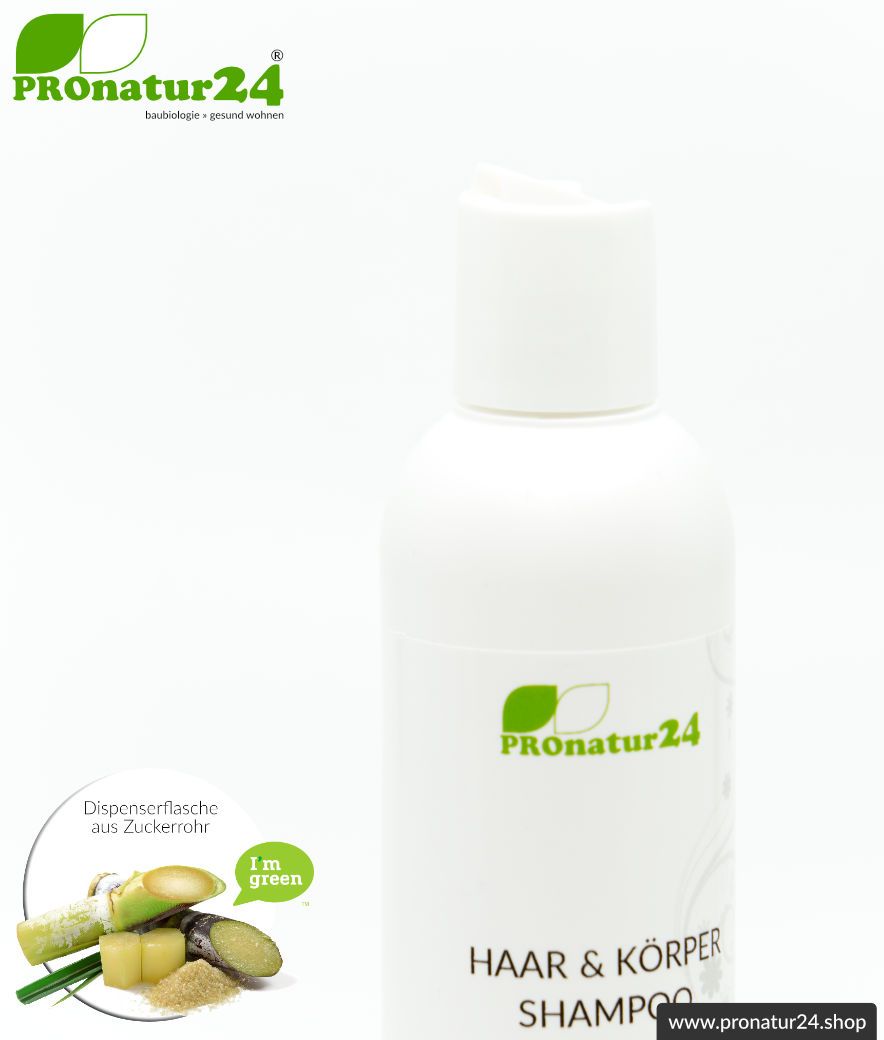 SHAMPOO rose. "Nackt sein" genießen mit allen Sinnen! Haar & Körper Shampoo mit edlem ätherischen Rosenöl. Liebkosendes duschen & baden neu definiert + einem Herz für die Natur. 200 ml Füllmenge.