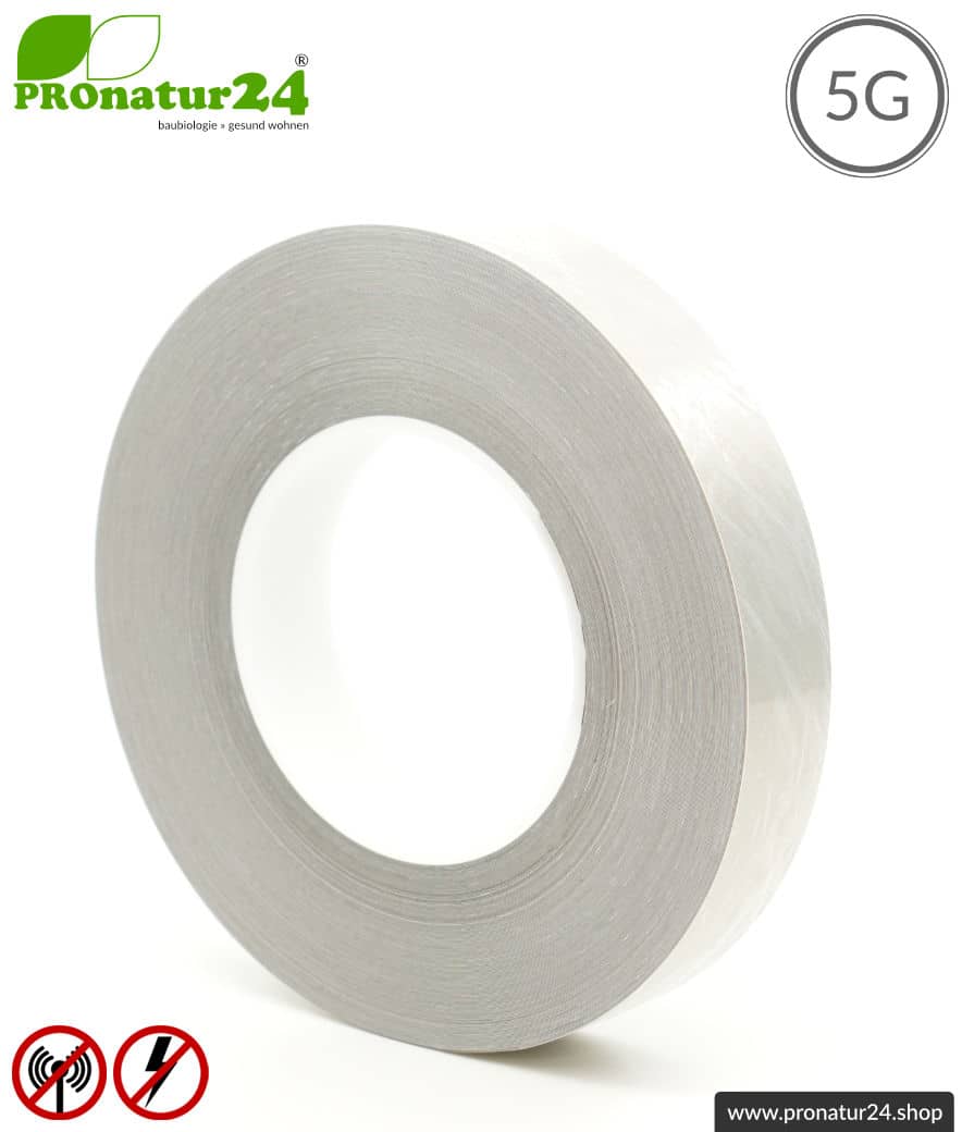 EBX selbstklebendes Erdungsband | Erdung von Abschirmfarbe, Abschirmgewebe, Abschirmvlies, usw.. Variante 50 Meter.