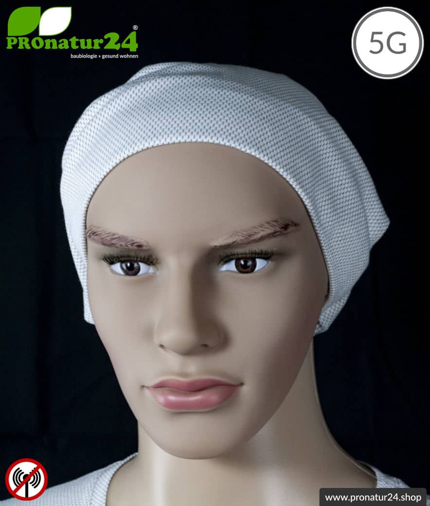 ANTIWAVE abschirmende Mütze Beany | Schutz vor Elektrosmog HF mit Wirkungsgrad >99,9 % (Handy, WLAN, LTE) | 5G ready!