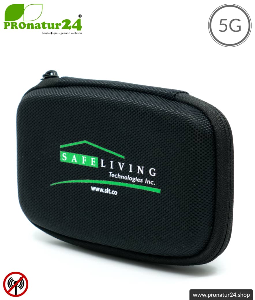 Safe and Sound Pro II EMF Detektor | Breitband Messgerät für Funkstrahlung HF | Erkennung von Funkstrahlung von 200 MHz bis 8 GHz, inklusive 5G. Profi-Gerät für Anfänger.