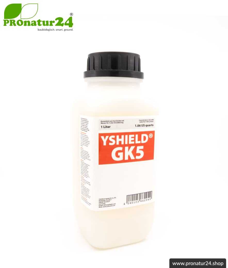 GK5 Grundierung Konzentrat | Sperrgrund | Vorbehandlung und Vorbereitung des Untergrundes für Abschirmfarben GK5 Grundierung Konzentrat | Sperrgrund | Vorbehandlung und Vorbereitung des Untergrundes für Abschirmfarben